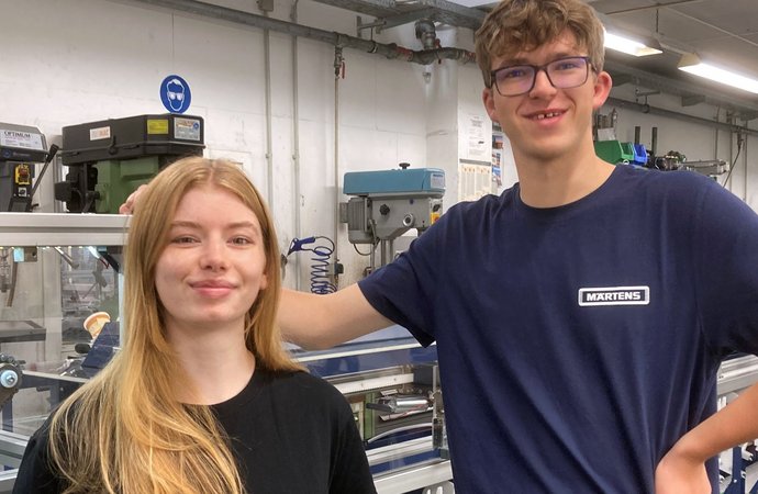 Ausbildungsanfang bei Märtens